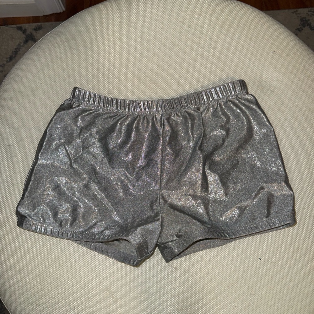Sparkling Kids' Silver Shorts